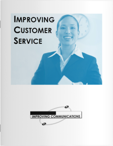 improving customer service course cover
