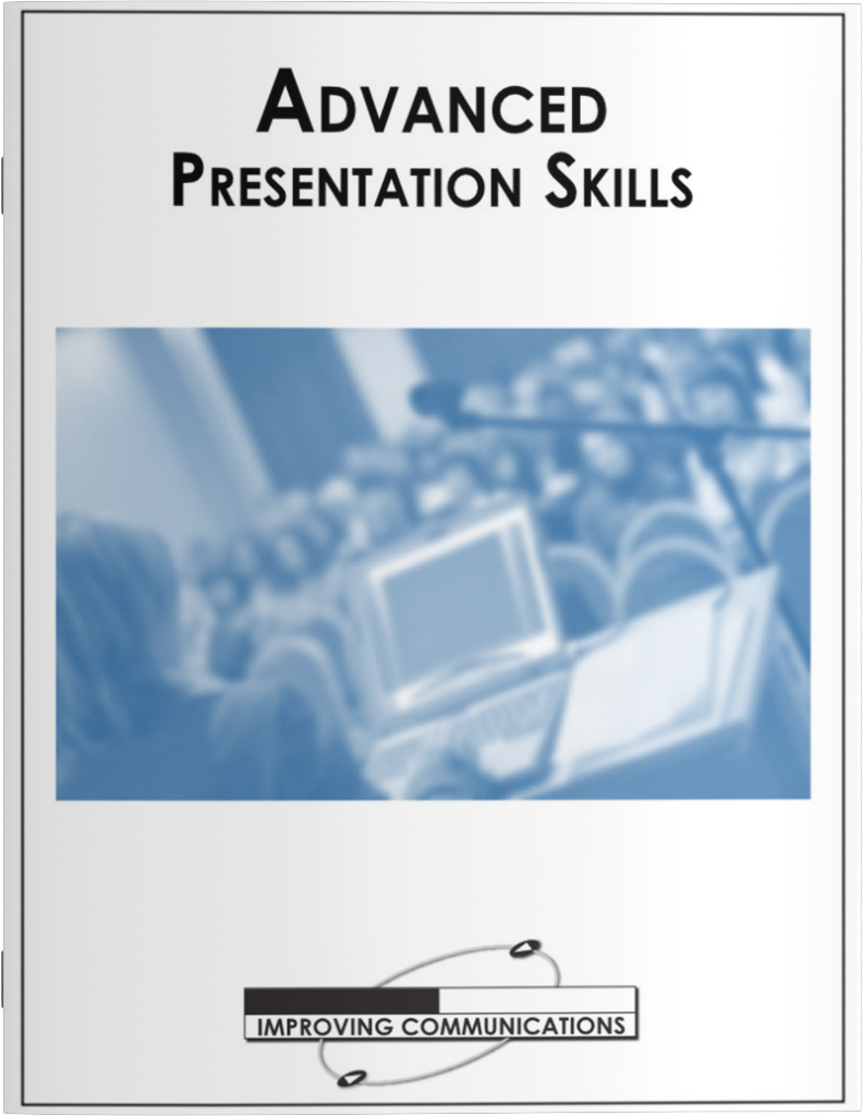 Advanced Presentation Skills Course Cover