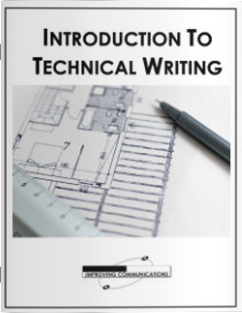 introduction to technical writing training manual cover
