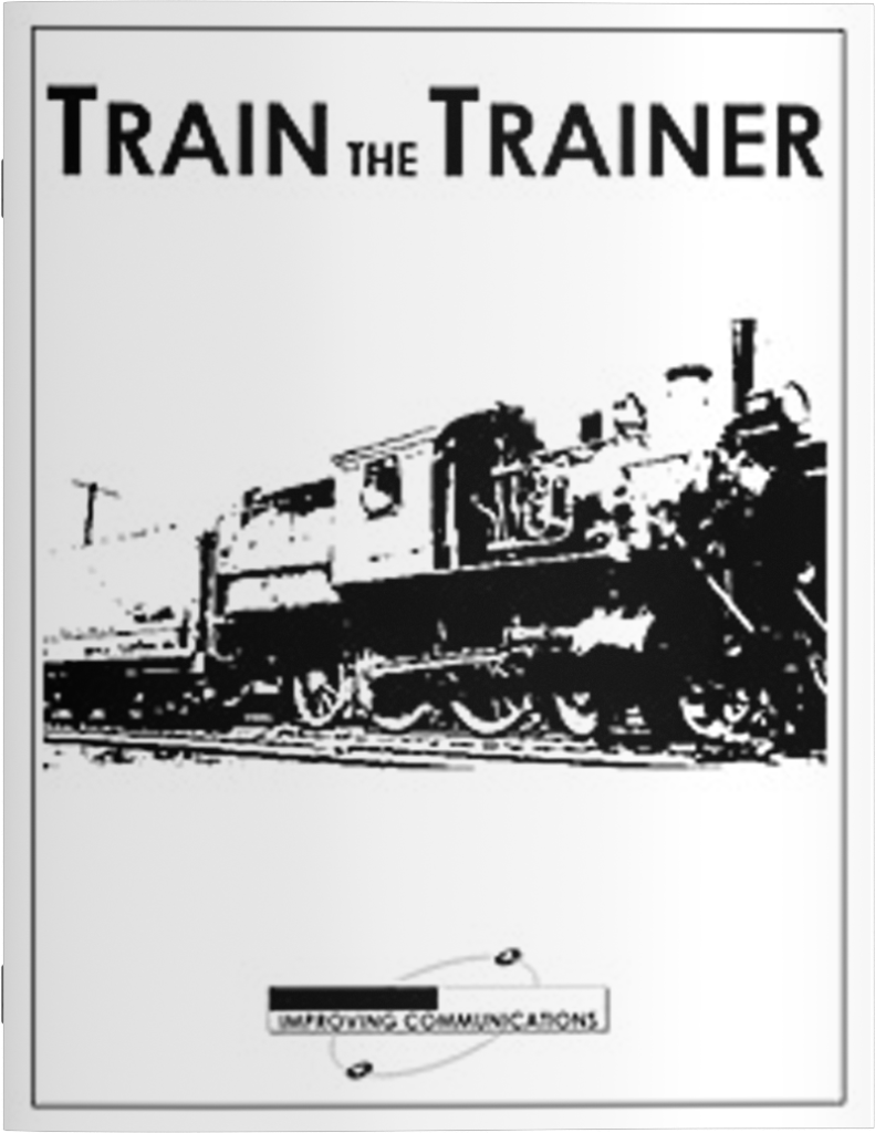 train the trainer - training manual cover
